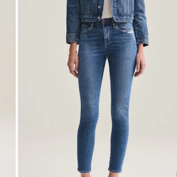 Agolde Sophie Midrise Skinny Jeans Size 27 - Picture 1 of 10